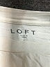 Ann Taylor LOFT 100% Cotton Ivory Sweatshirt Size L - photo 7