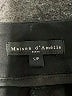 Maison d' Amelie Solid Black Casual Pants Size S - photo 4