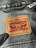 Levi's 100% Cotton Gray Denim Jacket Size L - photo 6