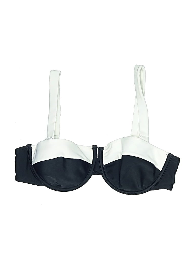 Pre-owned Express Swimsuit Top White Swimwear