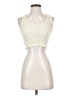 Pull&Bear Ivory Sleeveless Top Size S - photo 1