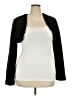 ELOQUII 100% Polyester Black Vest Size 18 Plus - photo 1