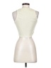 Pull&Bear Ivory Sleeveless Top Size S - photo 2
