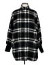 BB Dakota Plaid Black Coat Size M - photo 1