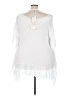Unbranded White Poncho Size 3X (estimated) - photo 2