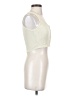 Pull&Bear Ivory Sleeveless Top Size S - photo 4