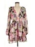 Hutch Floral Pink Cocktail Dress Size 6 - photo 1