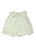 Zara 100% Cotton Green Shorts Size 8 - photo 1