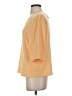 DKNYC 100% Polyester Yellow 3/4 Sleeve Top Size S - photo 5