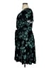 Torrid Paisley Teal Casual Dress Size 1X Plus (1) - photo 5