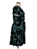 Torrid Paisley Teal Casual Dress Size 1X Plus (1) - photo 4