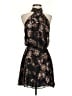 Free People 100% Polyester Paisley Black Cocktail Dress Size XS - photo 1