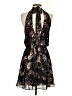 Free People 100% Polyester Paisley Black Cocktail Dress Size XS - photo 2