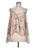 Bebe 100% Recycled Polyester Tan Sleeveless Blouse Size L - photo 1