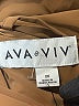 Ava & Viv Solid Brown Coat Size 2X - photo 6