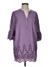 Blair Purple 3/4 Sleeve Blouse Size S - photo 1