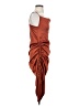 Lyaner Brown Orange Cocktail Dress Size S - photo 4
