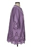 Blair Purple 3/4 Sleeve Blouse Size S - photo 4
