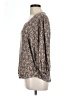 LC Lauren Conrad Gray 3/4 Sleeve Blouse Size L - photo 5