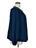 Shein Blue Long Sleeve Blouse Size XL - photo 4