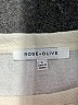 Rose + Olive Ivory Pullover Sweater Size L - photo 7