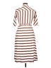 Maje Stripes White Casual Dress Size XL (4) - photo 2