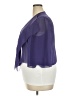 Alex Evenings 100% Polyester Solid Purple Kimono Size 18 - photo 5