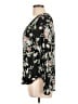 rue21 Floral Black Pullover Sweater Size L - photo 5