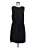 Athleta Solid Black Casual Dress Size L - photo 1
