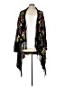 Say What? 100% Acrylic Black Kimono Size L - photo 1