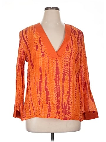 World Market 3/4 Sleeve Blouse (view 1)