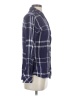 Rails 100% Rayon Plaid Blue Long Sleeve Button-Down Shirt Size S - photo 4