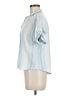 Thread & Supply Blue Short Sleeve Blouse Size M - photo 5