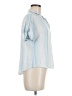 Thread & Supply Blue Short Sleeve Blouse Size M - photo 4