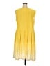 N Touch Polka Dots Yellow Casual Dress Size 3X - photo 2