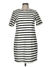 Old Navy Stripes White Casual Dress Size M - photo 1