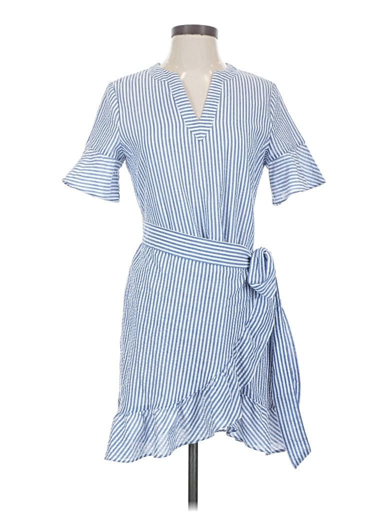 Pre-owned Vineyard Vines Casual Dress In Blue