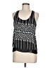 Parker 100% Silk Black Sleeveless Silk Top Size M - photo 1