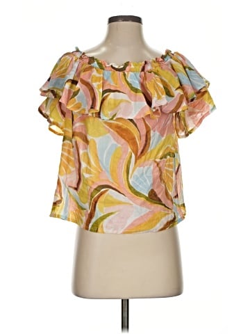Nicole Miller Artelier Short Sleeve Blouse (view 1)