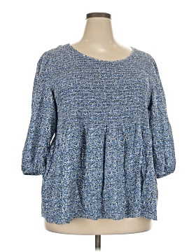 Croft & Barrow 3/4 Sleeve Blouse