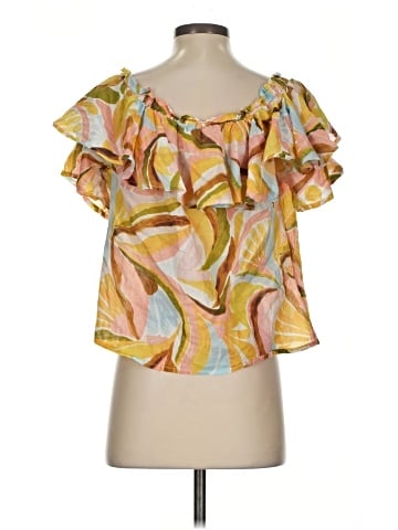 Nicole Miller Artelier Short Sleeve Blouse (view 2)