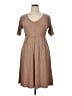 Torrid Chevron-herringbone Brown Casual Dress Size 1X Plus (1) - photo 1