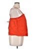 Old Navy 100% Cotton Orange Sleeveless Blouse Size XL - photo 4