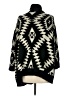 Active 100% Acrylic Black Cardigan Size Med - Lg - photo 2