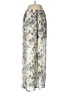 IRO 100% Viscose Paisley Silver Casual Pants Size EU (FR) 40 / US 8 - photo 1