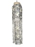 IRO 100% Viscose Paisley Silver Casual Pants Size EU (FR) 40 / US 8 - photo 5