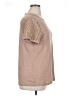 Automet Tan Short Sleeve Top Size XL - photo 4
