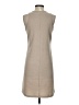Nine West Solid Tan Casual Dress Size S - photo 2