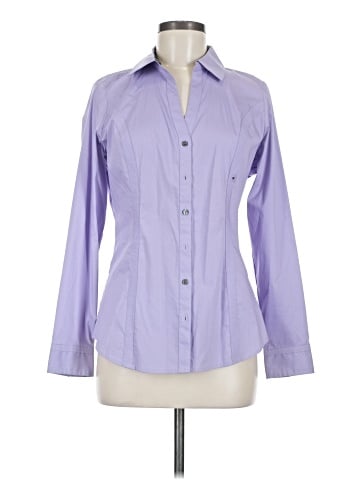 Express Long Sleeve Button-Down Shirt (view 1)