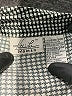 Kathie Lee 100% Polyester Houndstooth Gray Long Sleeve Blouse Size 22 - 24 - photo 7